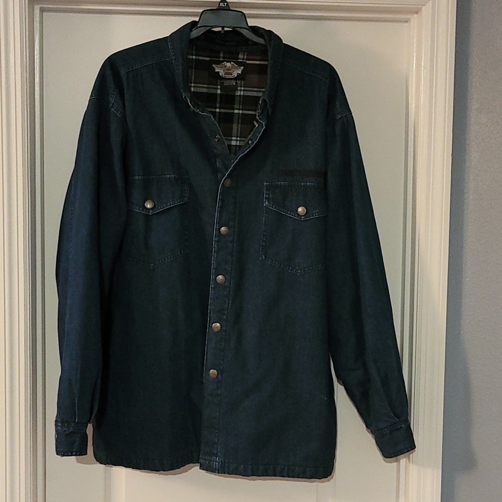 Mens Harley Davidson Shacket